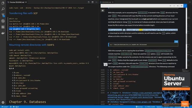 Mastering Ubuntu Server 18.04  Ch 8 section 6  [GitHub Repo](https://github.com/TurtleWolf/docker-r