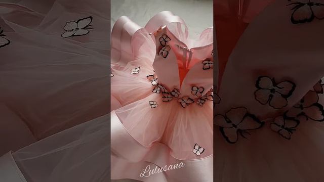 Платье с бабочками lulusana fashion