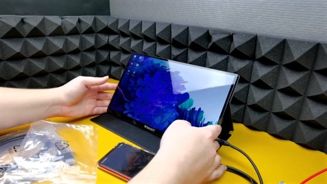 WIMAXIT 14 Inch USB-C Touch Portable Monitor | Mobile Workstation?