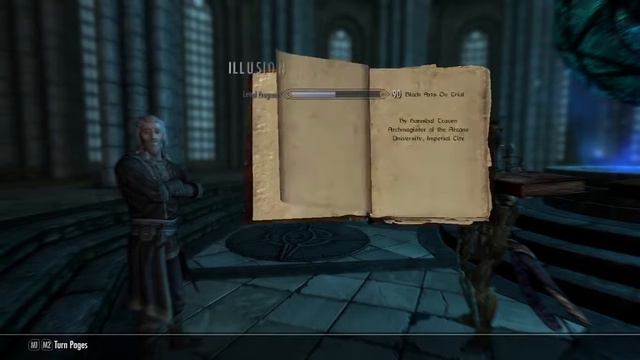 Skyrim mod Inigo 14 - Winterhold College