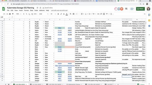 Kubernetes SIG Storage - Bi-Weekly Meeting 20210729