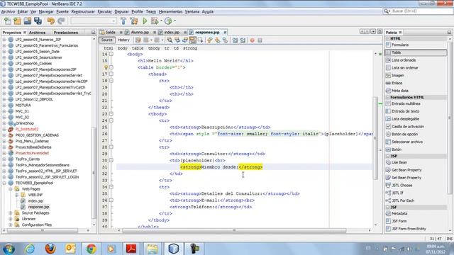 Ejemplo Pool de Conexiones con JSTL