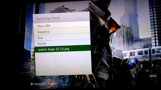 Como colocar foto de fundo para o Xbox 360