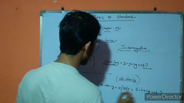 Basic to standard ;- chapter 7 English speaking present continuous tense