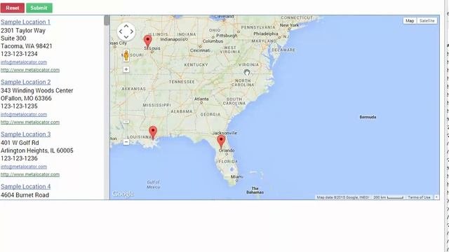 Creating a multi-country postal code search in MetaLocator