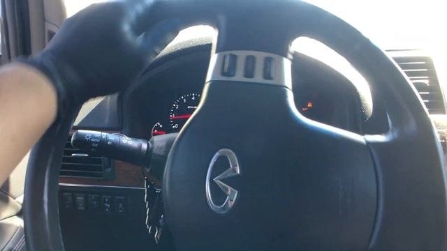VDC and Slip Light On Infiniti QX56  Steering Angle Sensor