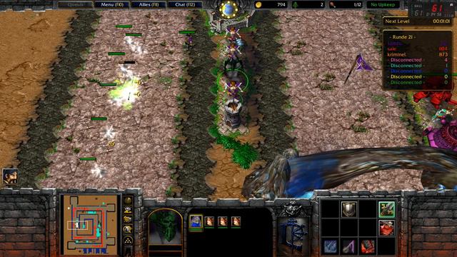 Spiral Defense 4.2 #2 - Warcraft 3 - Battlenet