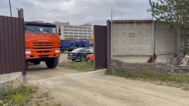 Отгрузка седельного тягача КАМАЗ 65221-53