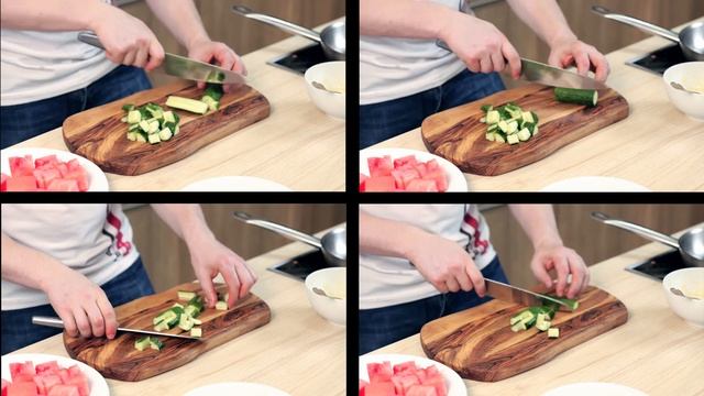 ВКУСНЫЙ И ЛЕГКИЙ САЛАТ С АРБУЗОМ И СЫРОМ ФЕТА