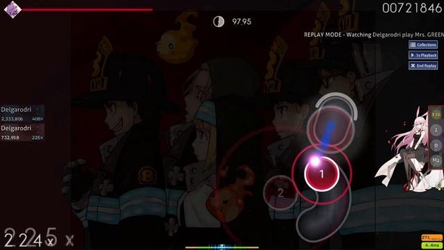 osu! ire Force - Inferno  Opening 1-Level Hard