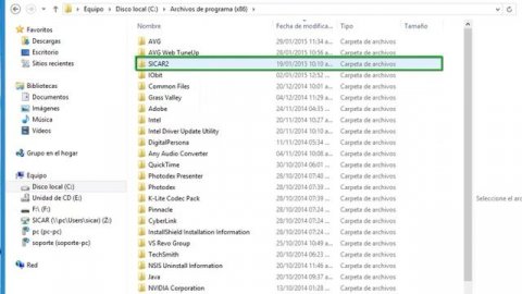 SICAR - Solución al Problema con el Acceso Directo