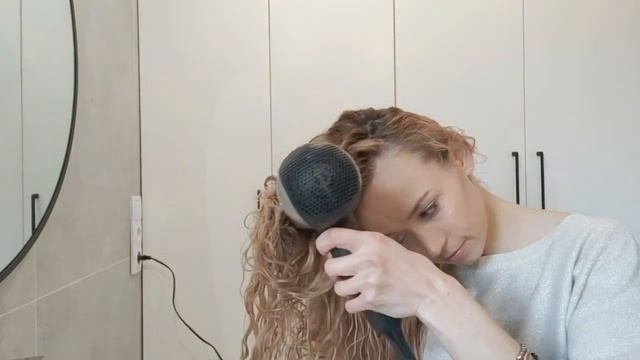 My hair routine / falowane, kręcone włosy- stylizacja w domu