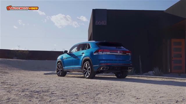2024 Volkswagen Atlas Cross Sport - Interior and Exterior Details - Family SUV Design Specs