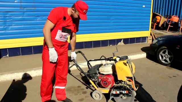 Инструктаж перед выдачей в аренду швонарезчика Masalta MF14