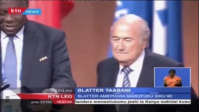 Kampuni ya ya ISL yadaiwa kumlipa rais wa FIFA Blater hongo zaidi ya Dola milioni mia moja