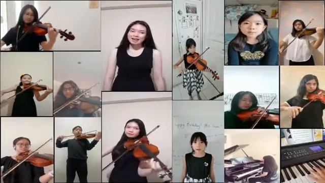 Special Performance from Lovely Students on my Birthday