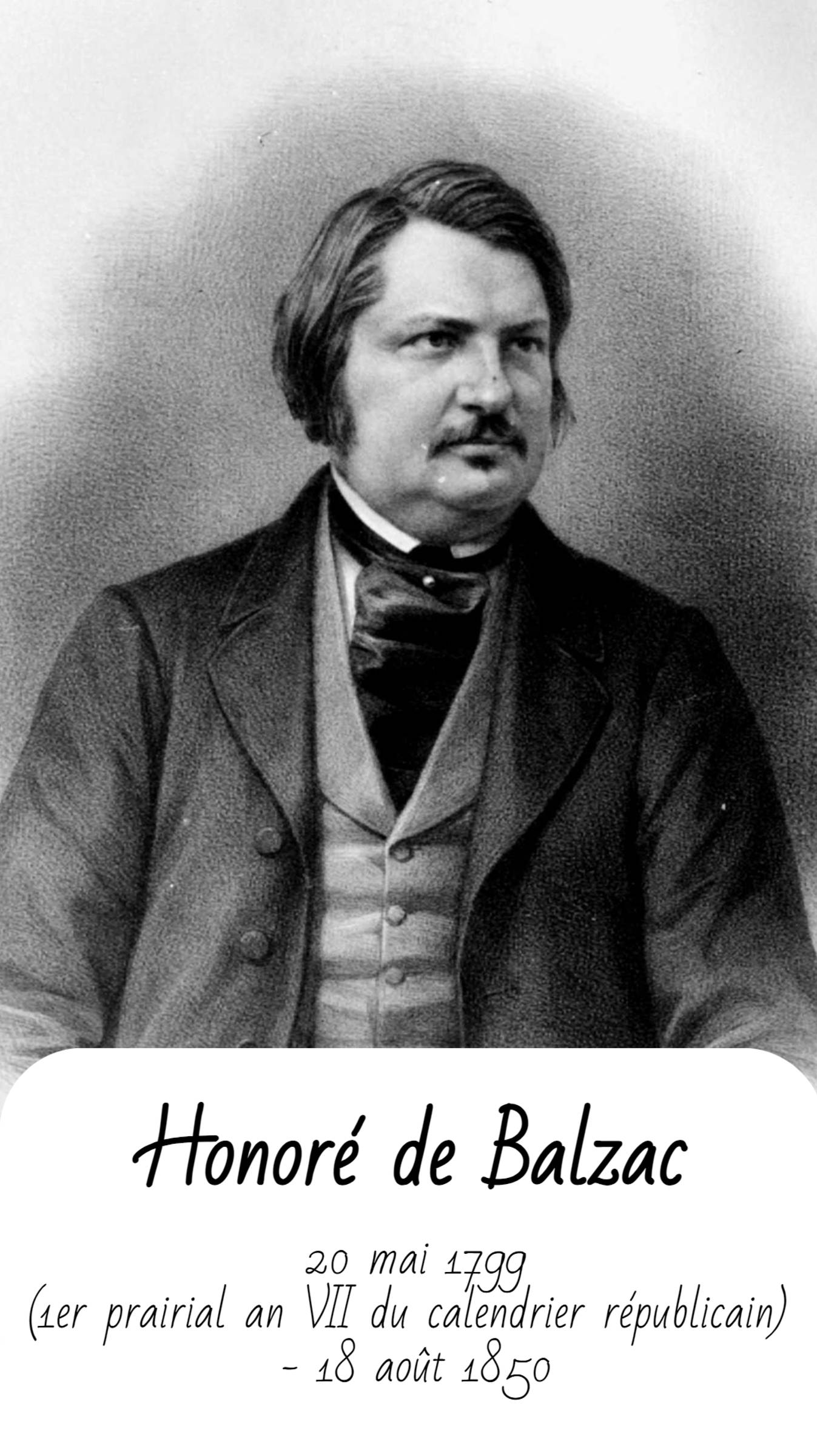 Писатели Франции: Honoré de Balzac
