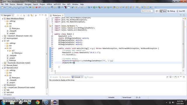 LeJOS Java Programming - LEGO Mindstorm EV3 (Part One)