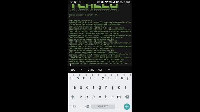 Ngrok на Termux