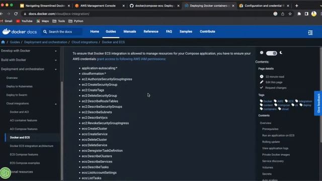 Navigating the Cloud - Streamlined Docker container Deployment on AWS