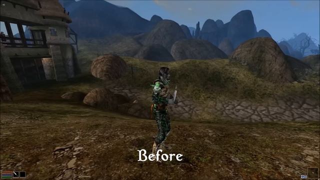 Improved Thrown Weapon Projectiles - a mod for TES III: Morrowind