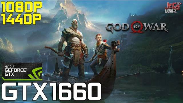 God of War | GTX 1660 | 1080p, 1440p benchmarks!