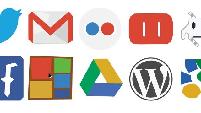 Give lives to icons! demonstration of D3js Javascript HTML5 animations