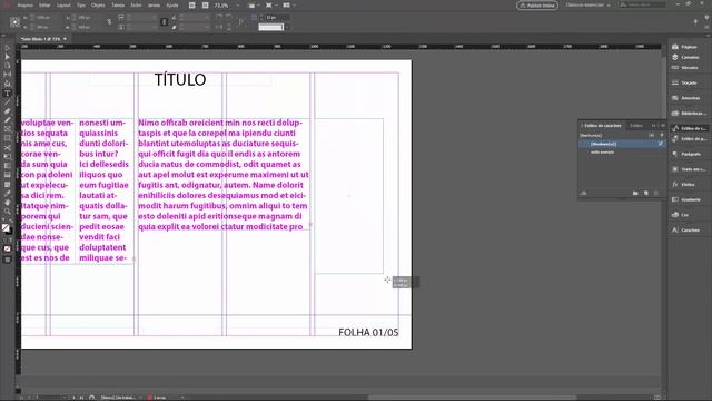 Diagramação em Arquitetura . Por que utilizar o Indesign (e não o Photoshop / Illustrator)