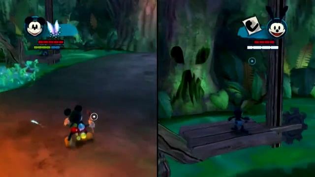 Disney Epic Mickey Две Легенды прохождение часть 10 Вдвоём с Катюней