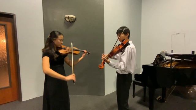 Ellie and Taeyang Oh - Erlkonig | 2024 Classical Music Competition
