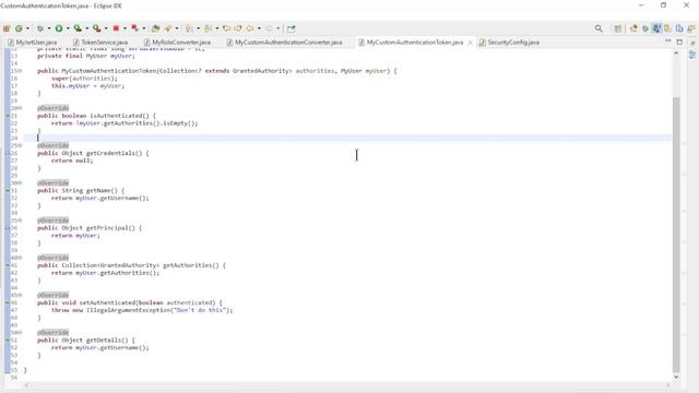 Spring Boot 3.0.0 Security  JWT (part 04)  Extend JWT Role-based Authorization.