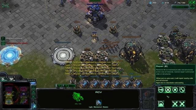 SC2 Arcade Ep.267 Zerg Wars (Moebius)