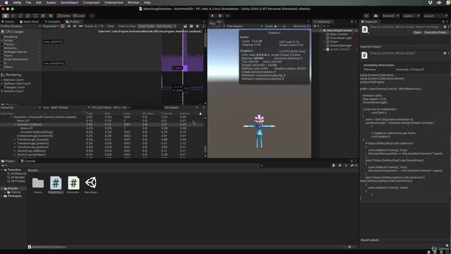 4-11 Strings With Animators and Shaders | Optimising Script