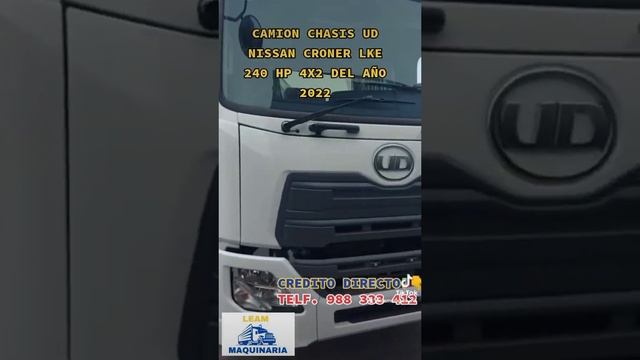 CAMIONES CHASIS UD CRONER LKE 240  4X2 AÑO  2022  CABINA LITERA