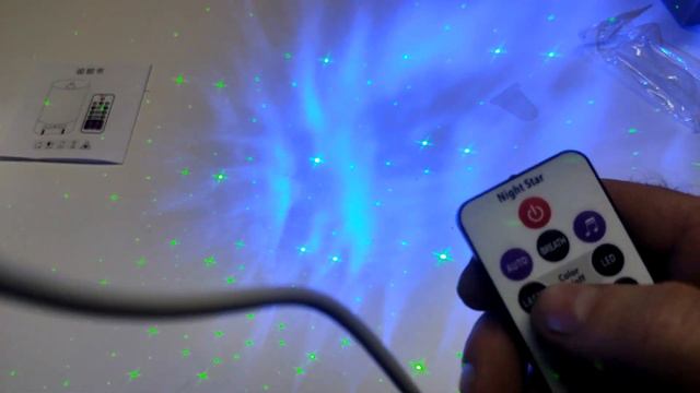ESHINY лазерный+ RGB светодиодный проектор звёздного неба и красочной галактической туманности.