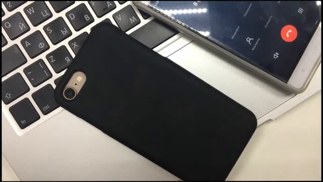 Чехол iPhone 7/8 Icon черный