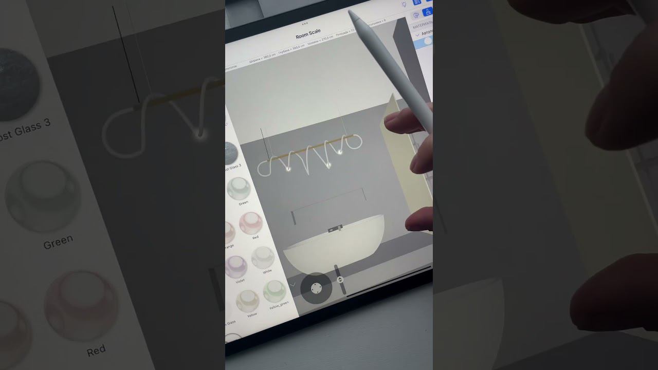 Проектирование на iPad для дизайнеров и визуализаторов! Inst @ld_sketching #interiordesign #sketch