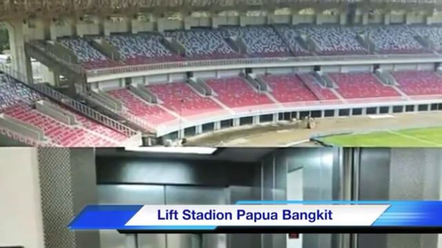 Stadion Papua Bangkit hampir rampung 93%