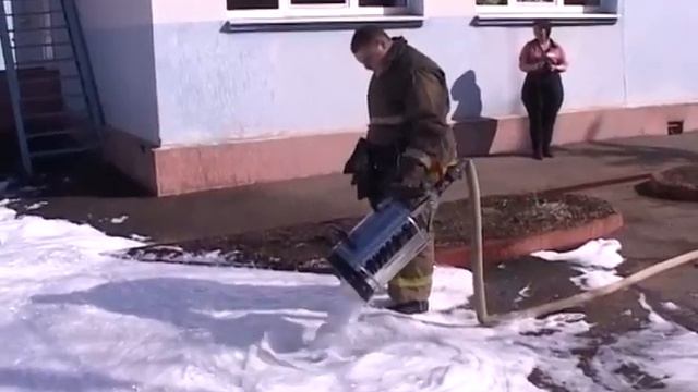 КРТВ. Спасатели провели плановые учения