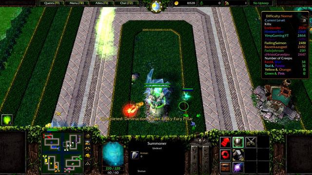 Warcraft 3 | Green Circle Team TD | Vimp, it's Attackspeed