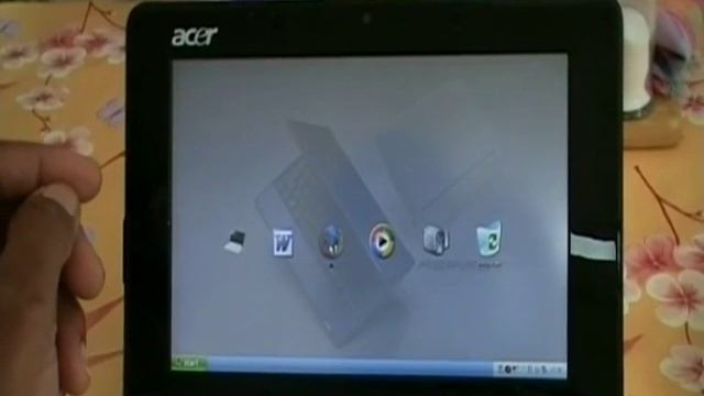 Acer Aspire One A110 with touch screen under Windows XP