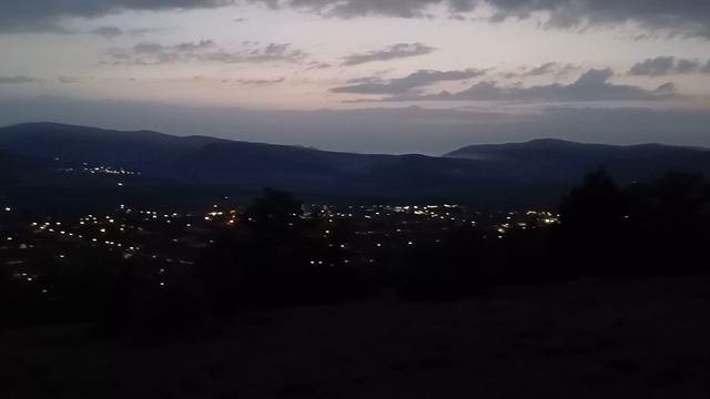 Вечер в Байдарской долине