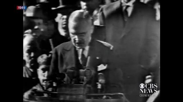 Harry Truman inaugural address:  Jan. 20 1949