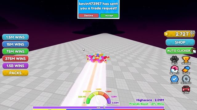 ?? Roblox RACE CLICKER Gameplay 3! 2.03M SPEED!