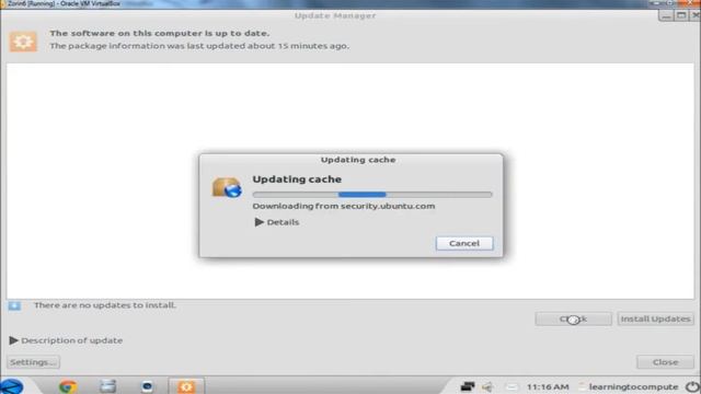Zorin OS 6.1 Core: Install Updates