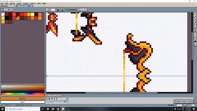 Terraria Resprites #2 - Flarewing Bow (Calamity Mod)