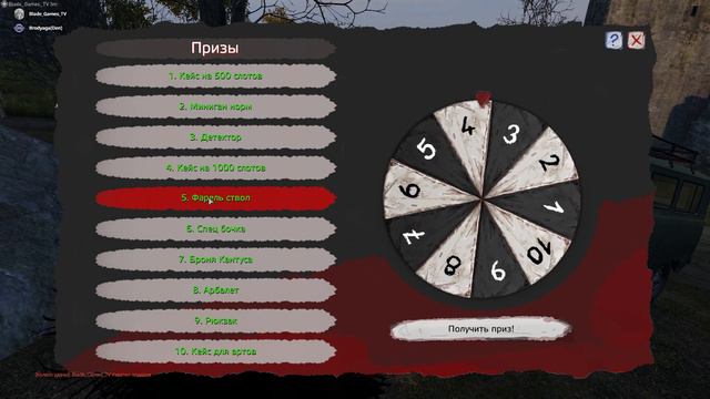 DayZ Колесо Фортуны