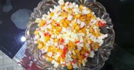 Забытый салат. Очень вкусный крабово-чесночный салат. 5 минут и всё готово.salad takes 5 minutes.