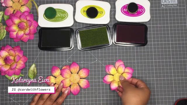 Create Dahlias in Paper - Heartfelt Creations Dazzling Dahlia Collection