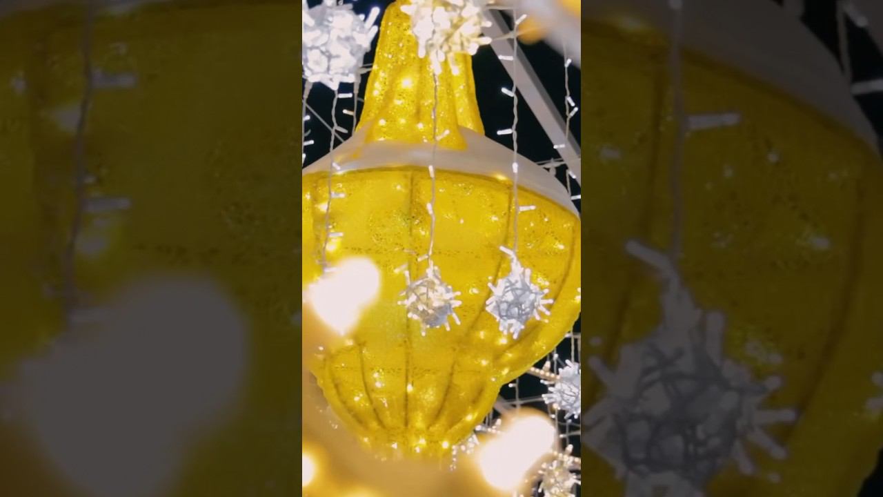Новогоднее оформление Ноябрьска⚡️